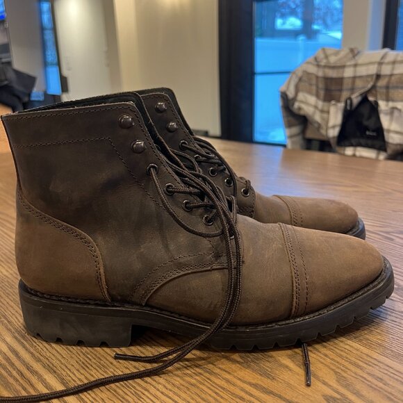 THURSDAY BOOTS 9.5 MENS (tobacco) - Picture 3 of 6